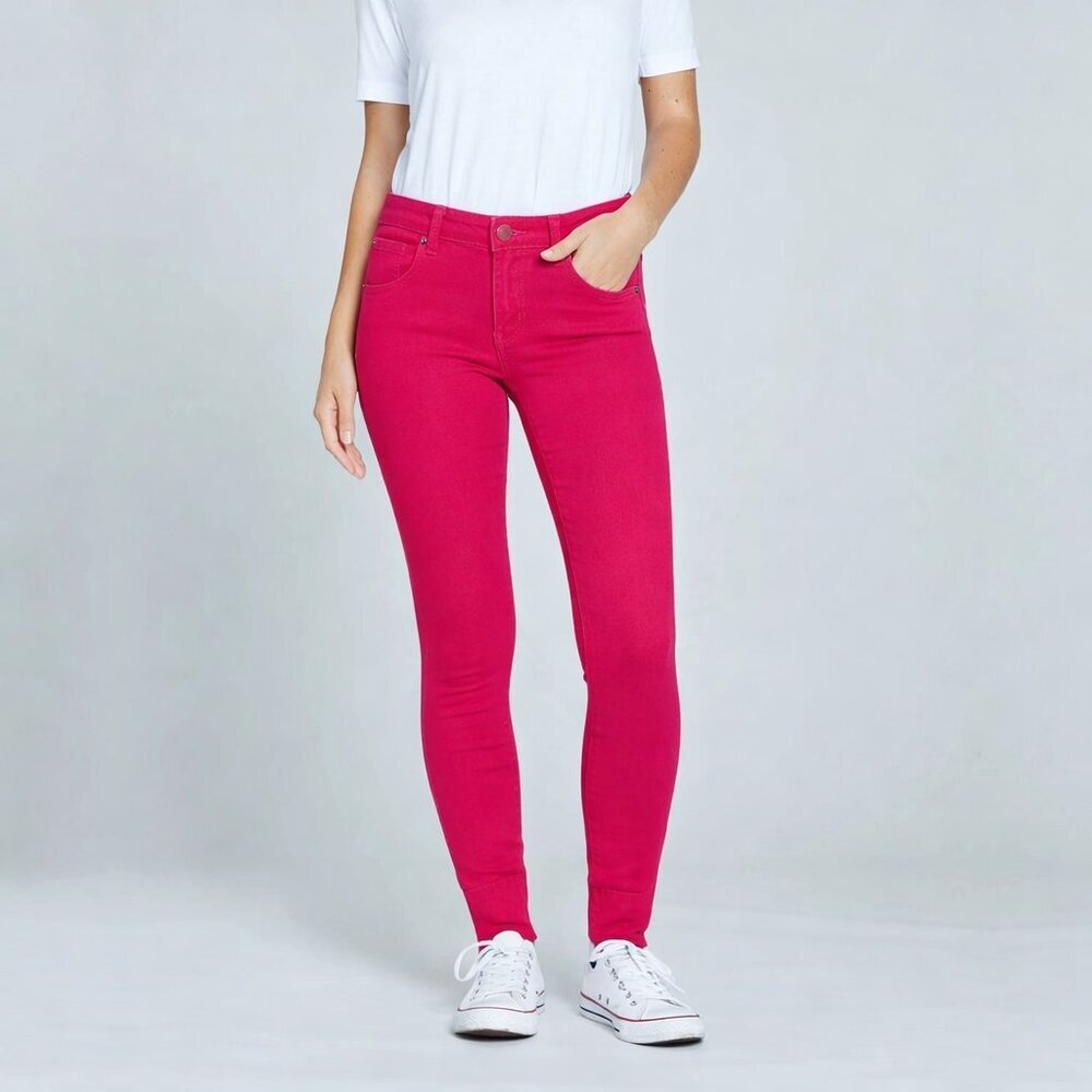 2/$30 NWT Universal Standard Seine High Rise 32-inch Jeans Scooter 0 #A1024